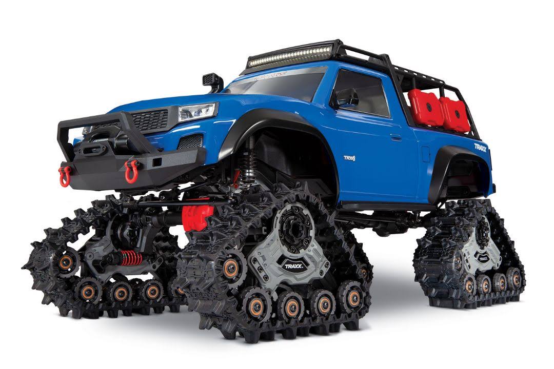 Traxxas Trx-4 Equipped With Traxx Blue DS1GFU